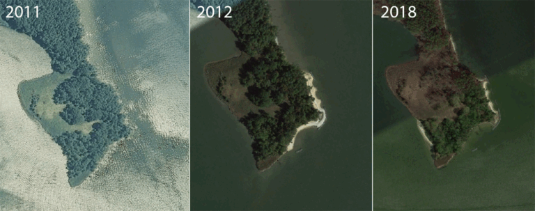 Chesapeake Bay Islands are Disappearing