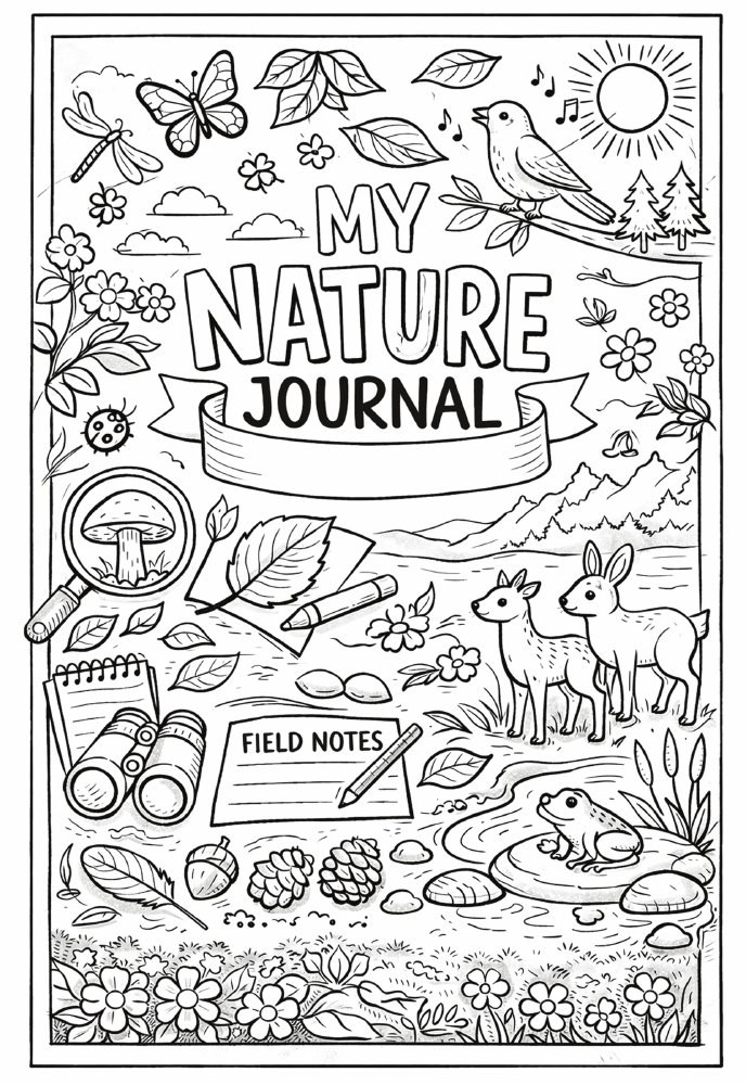 Nature Journal — Title page preview