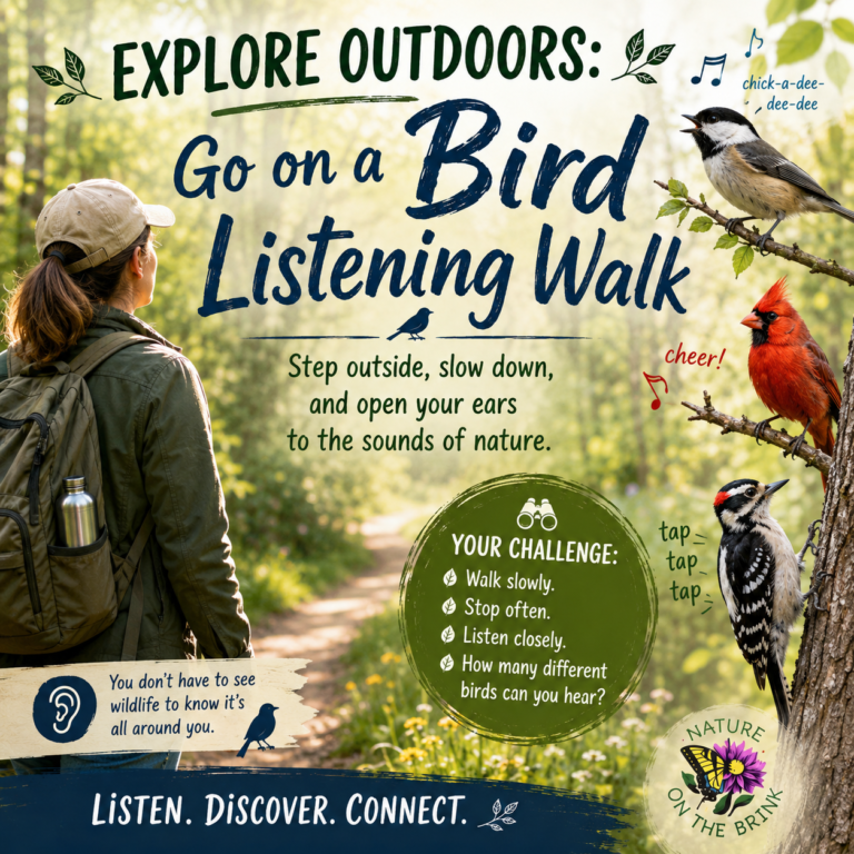 🐦 Explore Outdoors: Go on a Bird Listening Walk! 🎶